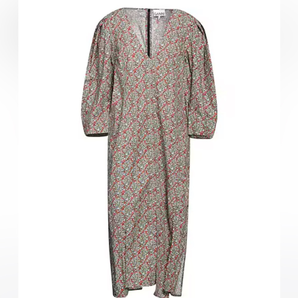 Ganni floral dress size 38. Tags removed but never been worn.
